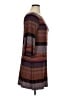 Sharagano Stripes Brown Casual Dress Size 14 - photo 4