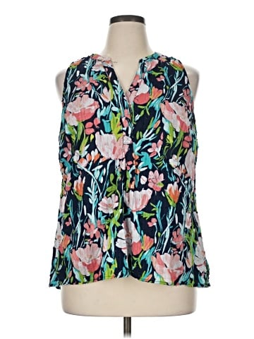 Crown & Ivy Sleeveless Blouse (view 1)
