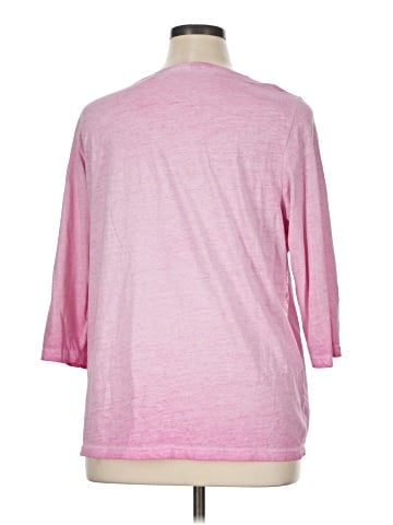 Ulla Popken 3/4 Sleeve T-Shirt (view 2)