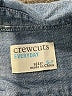 Crewcuts 100% Cotton Chevron-herringbone Blue Long Sleeve Button-Down Shirt Size 6 - 7 - photo 3