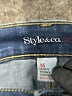 Style&Co Solid Blue Jeans Size 16 - photo 7