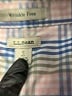 L.L.Bean Plaid Blue 3/4 Sleeve Button-Down Shirt Size S - photo 7