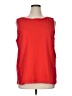 Ann Taylor Red Sleeveless Top Size XL - photo 1
