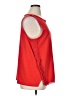 Ann Taylor Red Sleeveless Top Size XL - photo 4