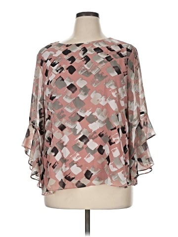 Kasper 3/4 Sleeve Blouse (view 1)