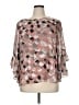 Kasper 100% Polyester Pink 3/4 Sleeve Blouse Size XL - photo 1