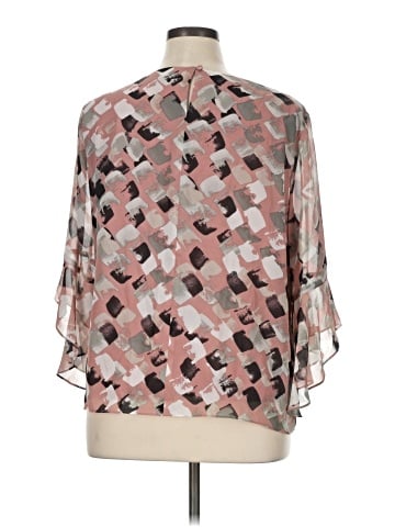 Kasper 3/4 Sleeve Blouse (view 2)