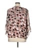 Kasper 100% Polyester Pink 3/4 Sleeve Blouse Size XL - photo 2