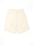 Levi's 100% Cotton Solid Ivory Khaki Shorts Size M - photo 1