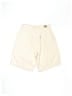 Levi's 100% Cotton Solid Ivory Khaki Shorts Size M - photo 2