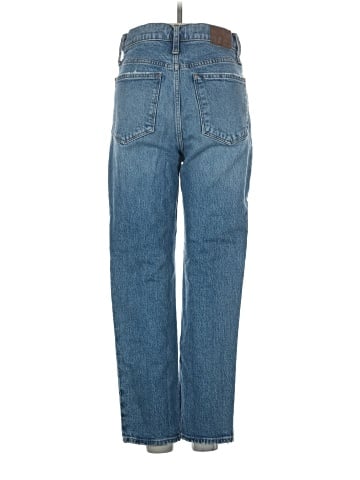 Madewell Classic Straight Jeans in Nearwood Wash (view 2)
