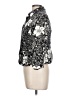 Croft & Barrow Print Black Jacket Size 12 - photo 5
