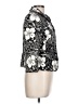 Croft & Barrow Print Black Jacket Size 12 - photo 4