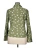 Adrienne Vittadini Floral Green Long Sleeve Blouse Size XL - photo 2
