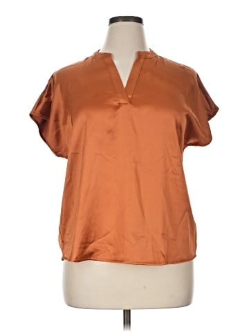Nicole Miller New York Short Sleeve Blouse (view 1)