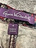 Gloria Vanderbilt Floral Blue Purple Jeans Size 18 - photo 4