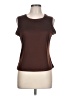 White Stag Brown Short Sleeve Top Size L - photo 1