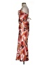 Lush 100% Polyester Tropical Orange Cocktail Dress Size S - photo 5