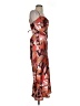 Lush 100% Polyester Tropical Orange Cocktail Dress Size S - photo 4