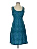 PrAna Argyle Teal Casual Dress Size S - photo 1