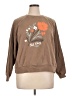 Old Navy Floral Brown Sweatshirt Size XL - photo 1
