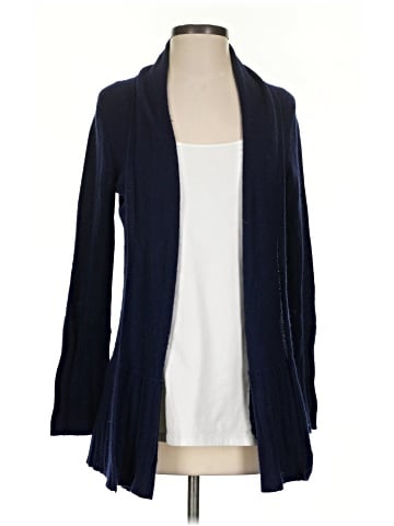 Aqua Cashmere Cardigan (view 1)