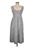 Gap Polka Dots Gray Casual Dress Size M - photo 2