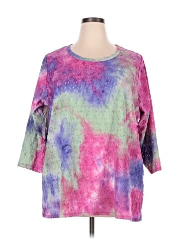 Logo Layers 3/4 Sleeve Top (view 1)