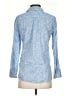 J.Crew 100% Cotton Paisley Blue Long Sleeve Button-Down Shirt Size 2 - photo 2