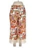 Zara Paisley Ivory Casual Pants Size L - photo 1