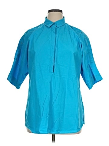 Akris Punto Short Sleeve Blouse (view 1)