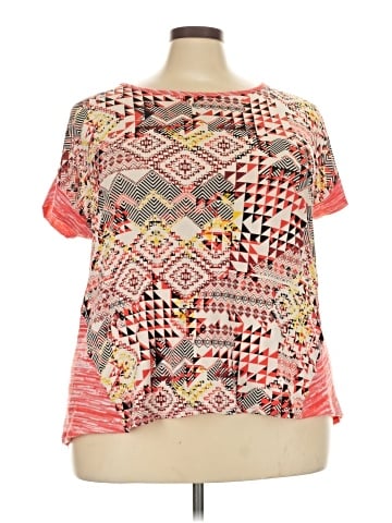 French Blu Short Sleeve Blouse (view 1)