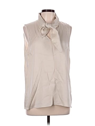 Trina Turk Sleeveless Silk Top (view 1)