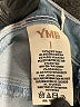 YMI Stripes Blue Jeans Size 1 - photo 8