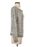 Missguided Metallic Silver Pullover Sweater Size 2 - photo 4