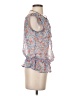 Zara TRF 100% Polyester Blue Sleeveless Blouse Size S - photo 4