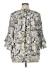 Chaps Ivory 3/4 Sleeve Blouse Size 1X - photo 2