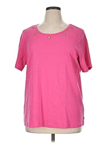 Quacker Factory Short Sleeve Top (view 1)