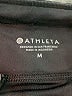 Athleta 100% Polyester Solid Black Athletic Shorts Size M - photo 3