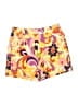 J.Crew Print Yellow Shorts Size 6 - photo 1