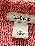 L.L.Bean 100% Cotton Pink Pullover Sweater Size L - photo 4