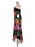 Xscape Tropical Purple Cocktail Dress Size 14 (petite) - photo 5