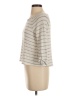 Soft Joie Stripes Blue Ivory 3/4 Sleeve Top Size S - photo 5