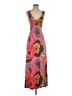 Boden Print Pink Casual Dress Size 4 - photo 1