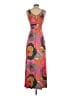 Boden Print Pink Casual Dress Size 4 - photo 2