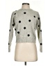 Madewell 100% Cashmere Polka Dots Gray Cashmere Pullover Sweater Size XXS - photo 1