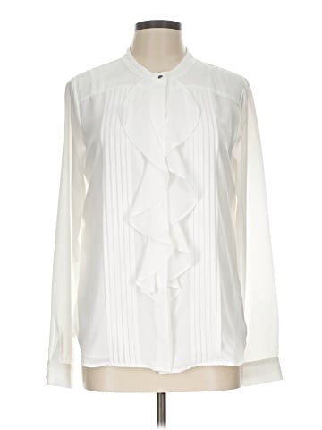 Calvin Klein Long Sleeve Blouse (view 1)