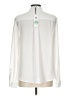 Calvin Klein 100% Polyester Ivory Long Sleeve Blouse Size L - photo 2