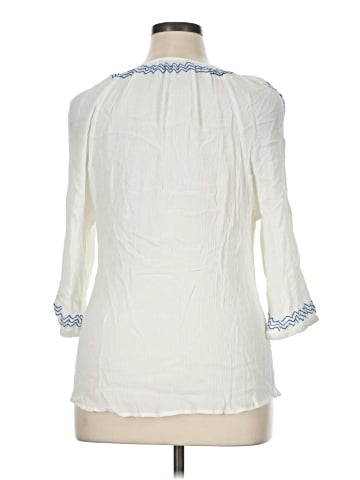 Cynthia Rowley 3/4 Sleeve Blouse (view 2)