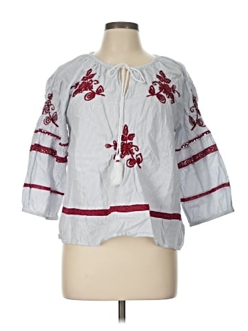 Velvet by Graham & Spencer 3/4 Sleeve Blouse (view 1)